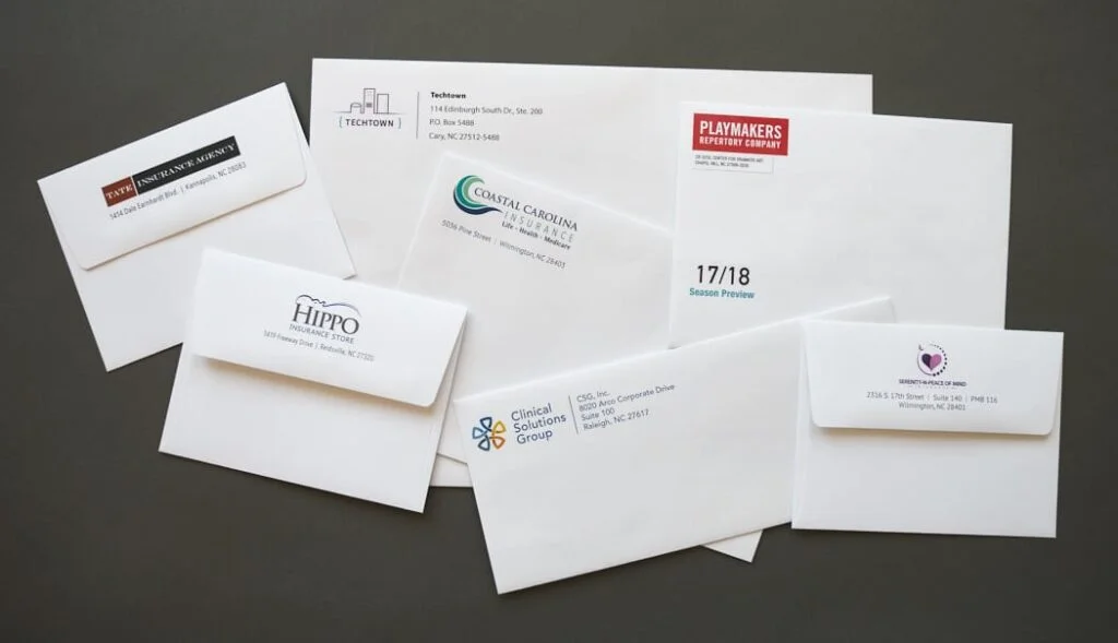 Envelope Printing Stevenage