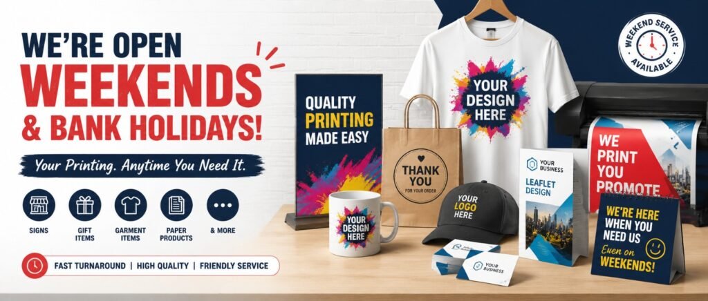 Weekend Printing Stevenage